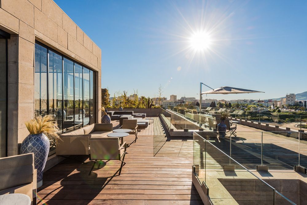 H&ocirc;tel Sahrai - Terrasse